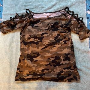 Eye Candy Camo Shirt